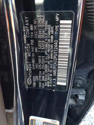 Photo 11 VIN: KM8JFCA12PU112440 - HYUNDAI TUCSON SEL 