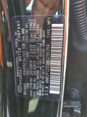 Photo 12 VIN: KM8JFCDE5RU296354 - HYUNDAI TUCSON XRT 