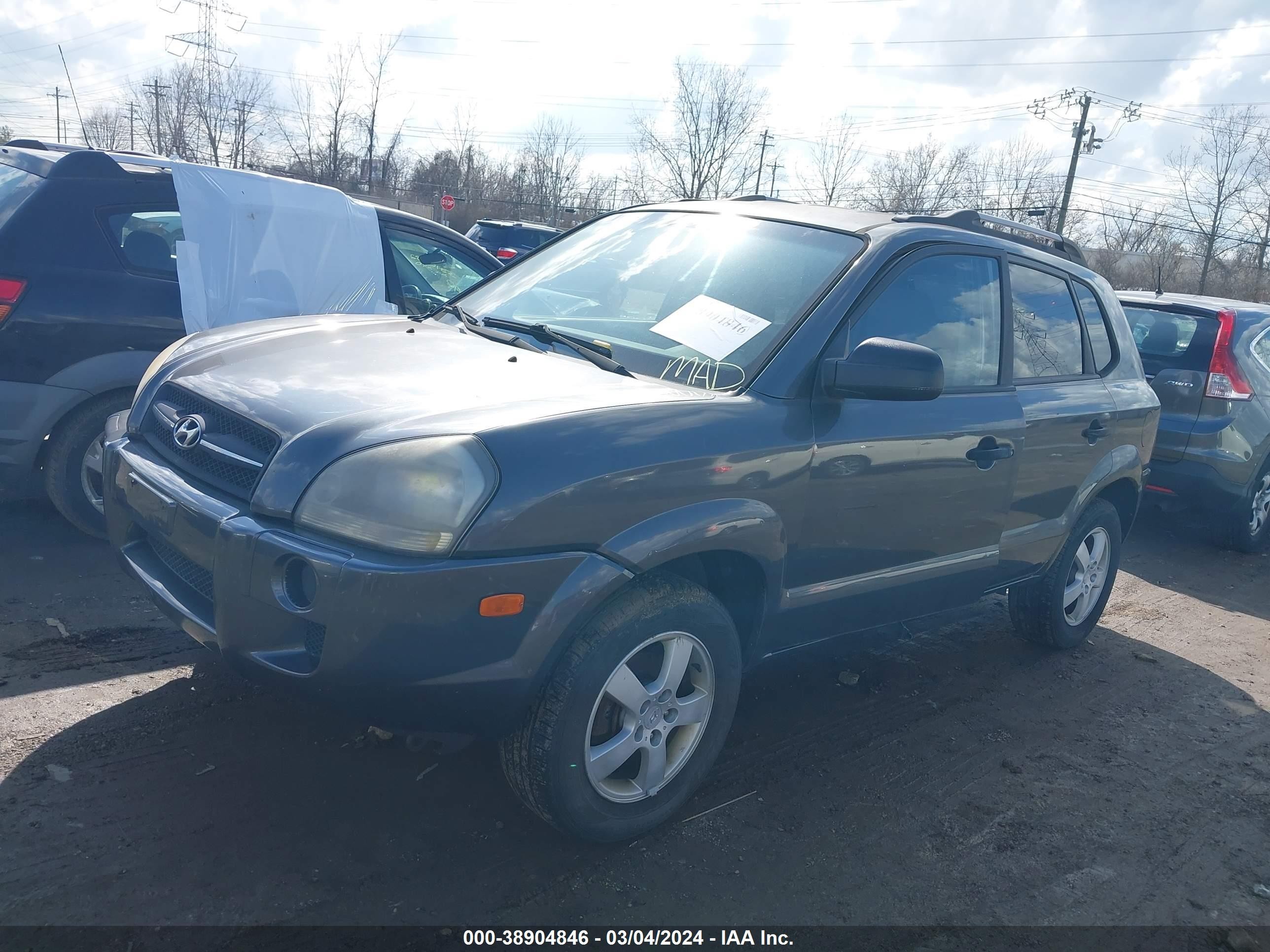 Photo 1 VIN: KM8JM12B07U496333 - HYUNDAI TUCSON 