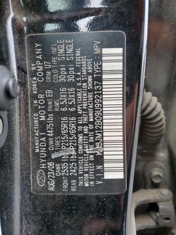 Photo 12 VIN: KM8JM12B09U992137 - HYUNDAI TUCSON GLS 