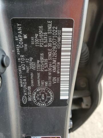 Photo 12 VIN: KM8JM12B29U071022 - HYUNDAI TUCSON 