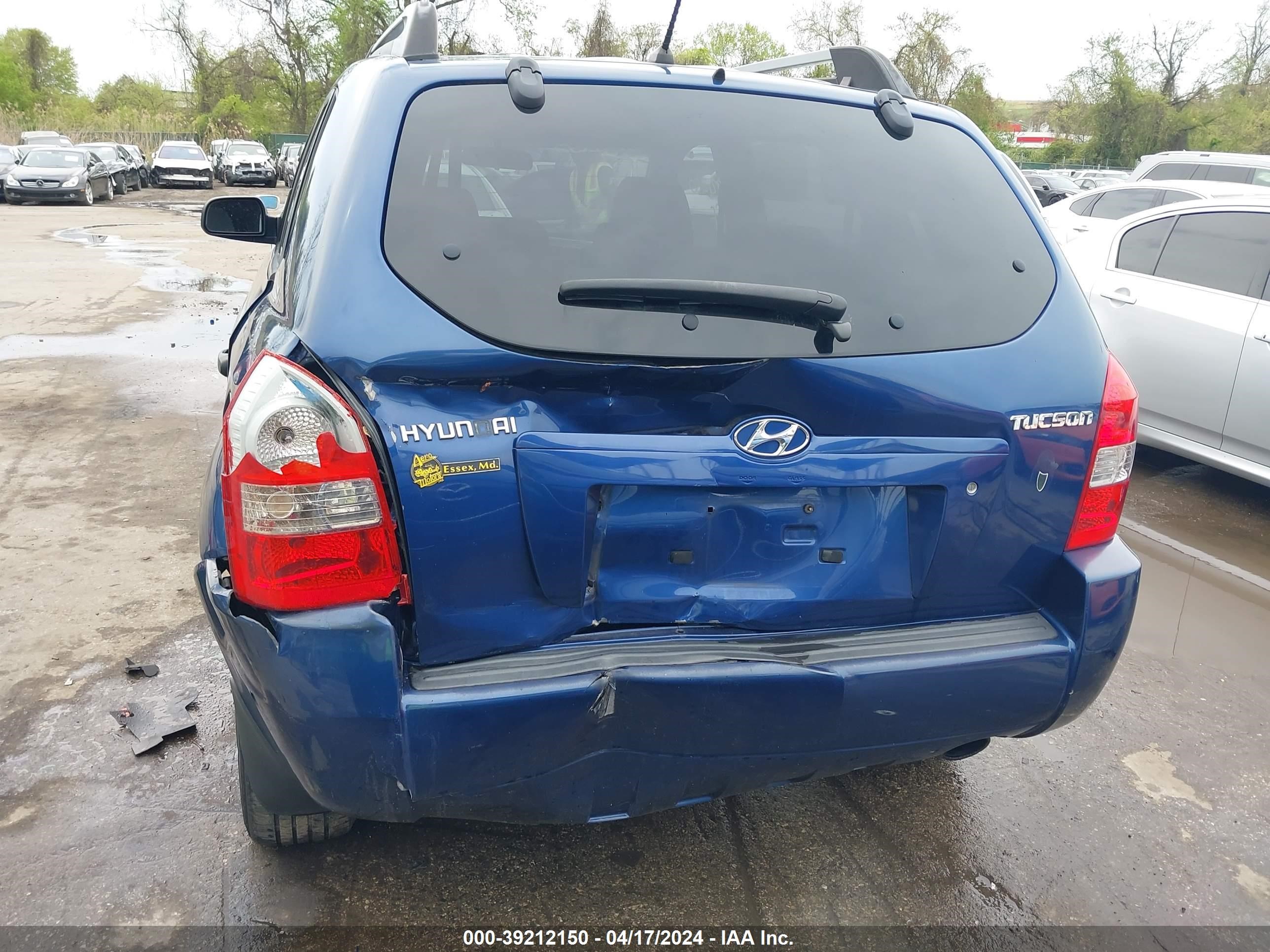 Photo 11 VIN: KM8JM12B38U708479 - HYUNDAI TUCSON 