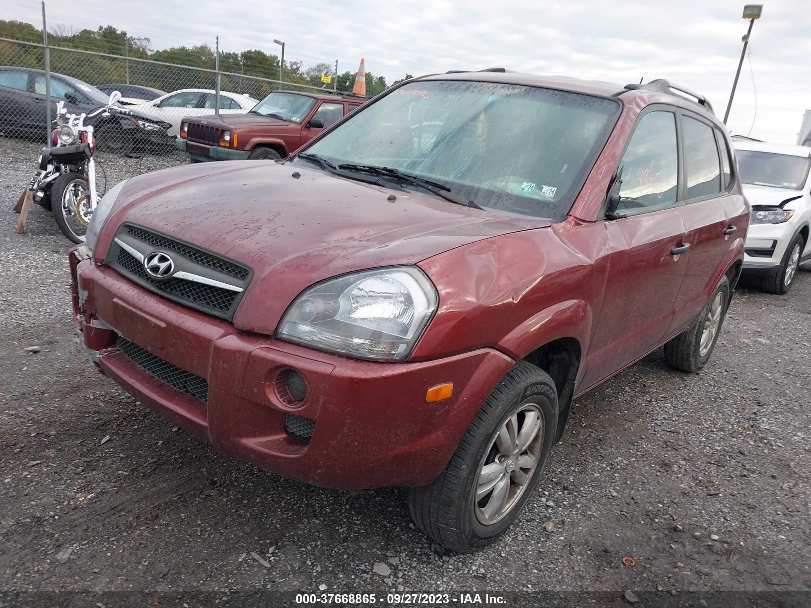 Photo 1 VIN: KM8JM12B49U970853 - HYUNDAI TUCSON 