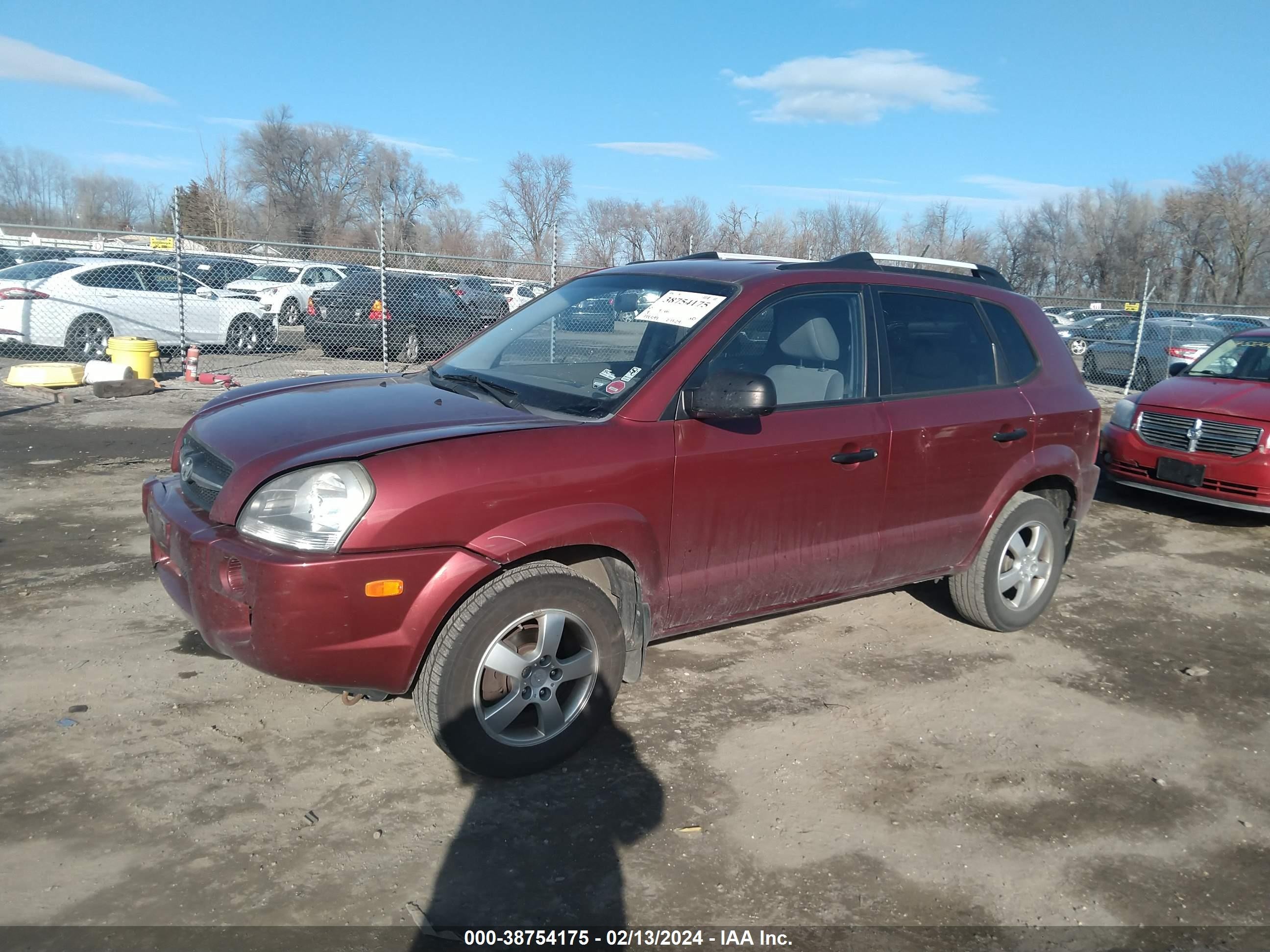 Photo 1 VIN: KM8JM12B78U893278 - HYUNDAI TUCSON 