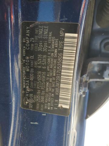 Photo 12 VIN: KM8JM72B17U535806 - HYUNDAI TUCSON GLS 