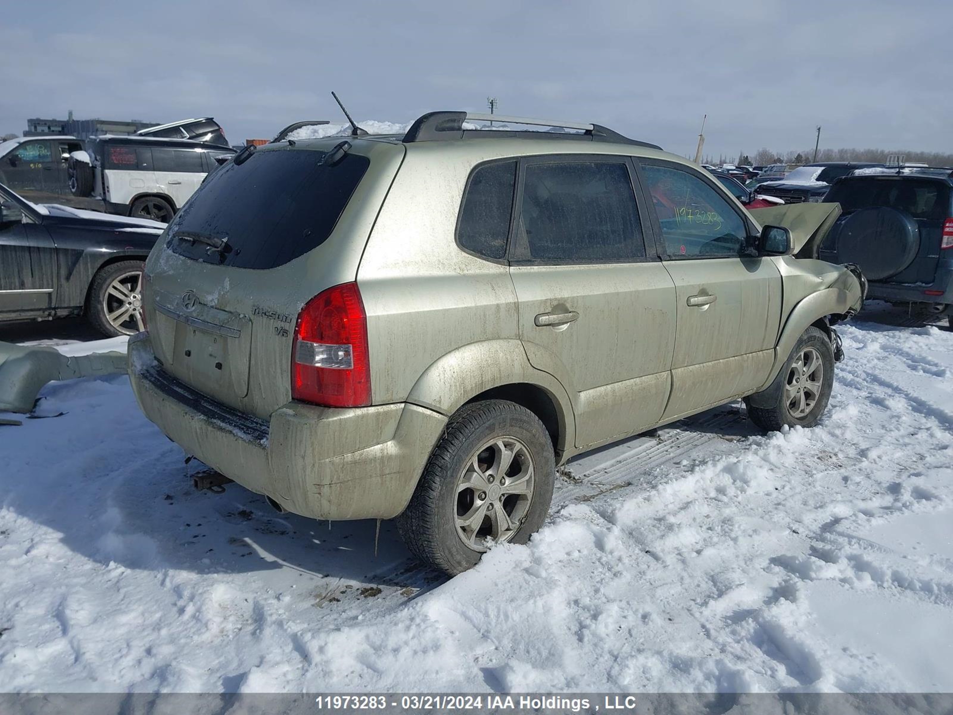 Photo 3 VIN: KM8JM72D39U102895 - HYUNDAI TUCSON 