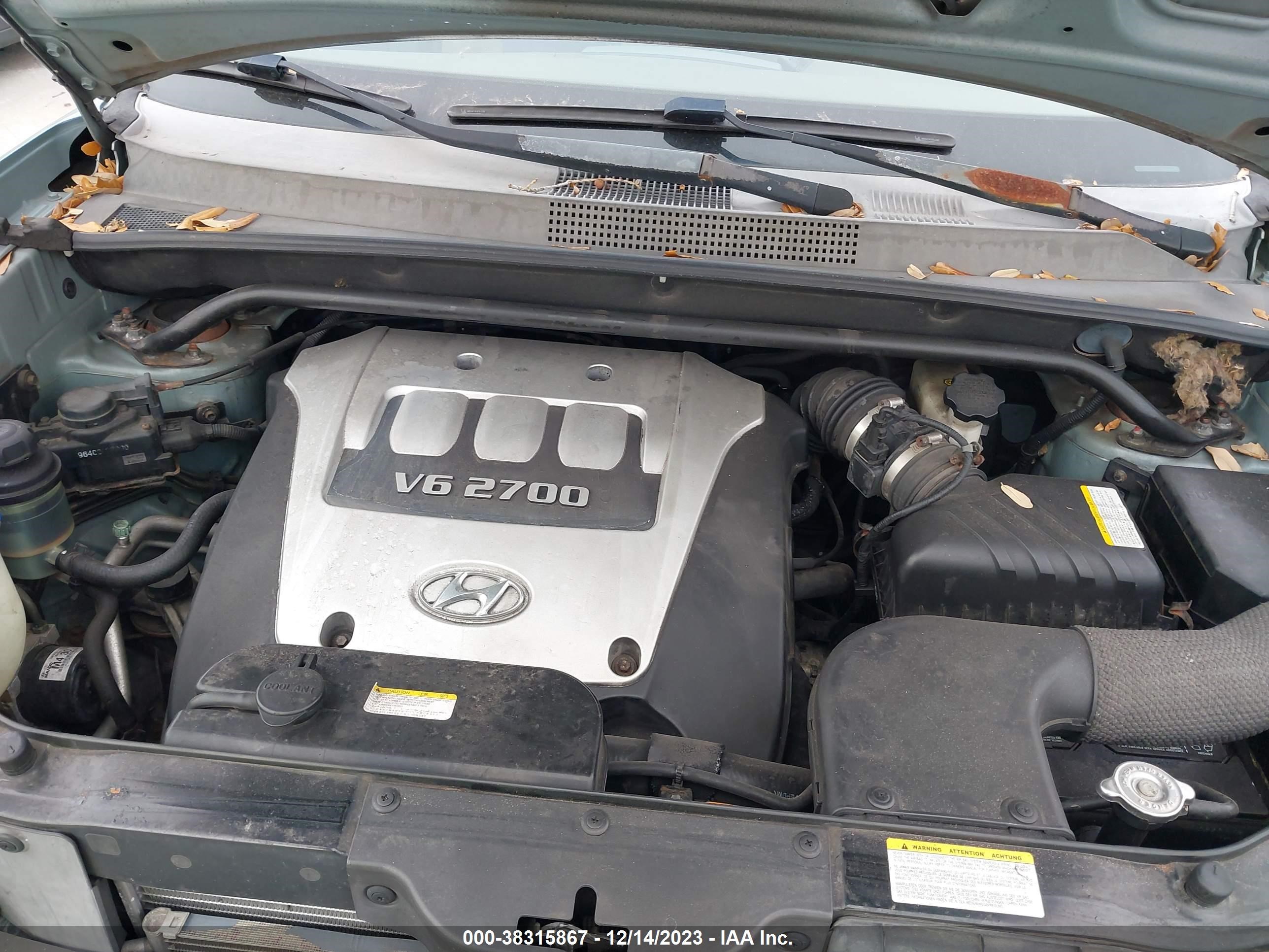 Photo 9 VIN: KM8JN12D06U271598 - HYUNDAI TUCSON 