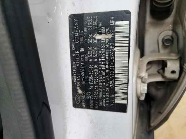 Photo 12 VIN: KM8JN12D17U524283 - HYUNDAI TUCSON SE 