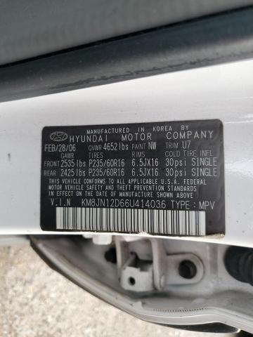 Photo 13 VIN: KM8JN12D66U414036 - HYUNDAI TUCSON 