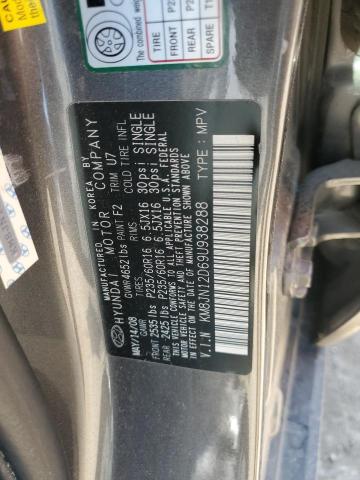 Photo 12 VIN: KM8JN12D69U938288 - HYUNDAI TUCSON SE 