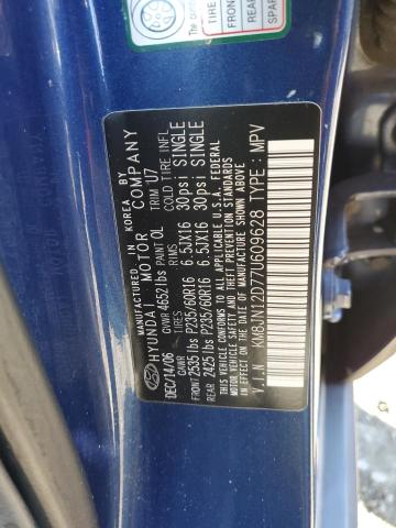 Photo 12 VIN: KM8JN12D77U609628 - HYUNDAI TUCSON SE 