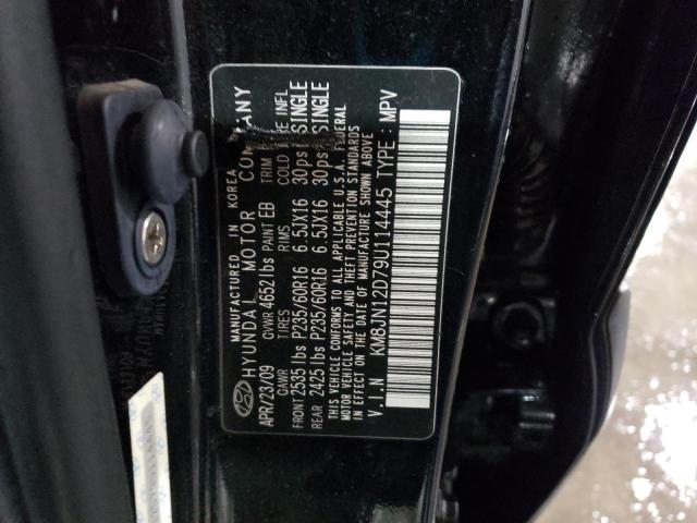 Photo 12 VIN: KM8JN12D79U114445 - HYUNDAI TUCSON SE 