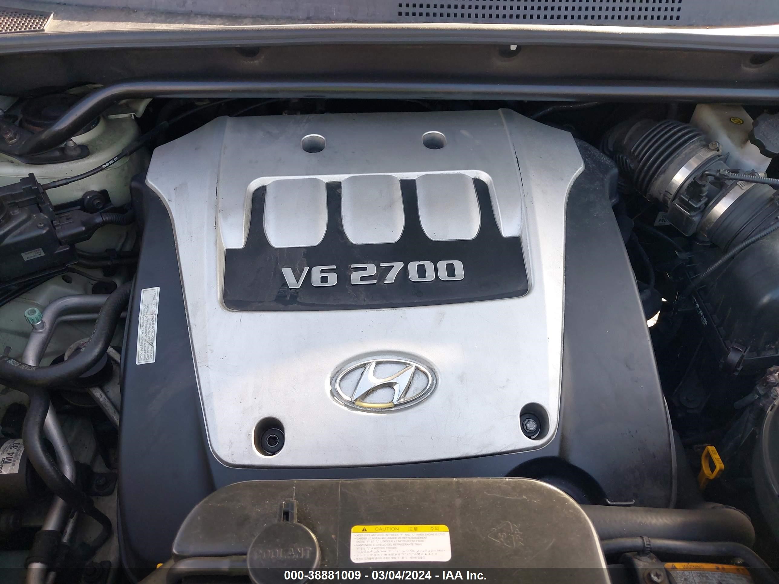 Photo 9 VIN: KM8JN12D86U433221 - HYUNDAI TUCSON 