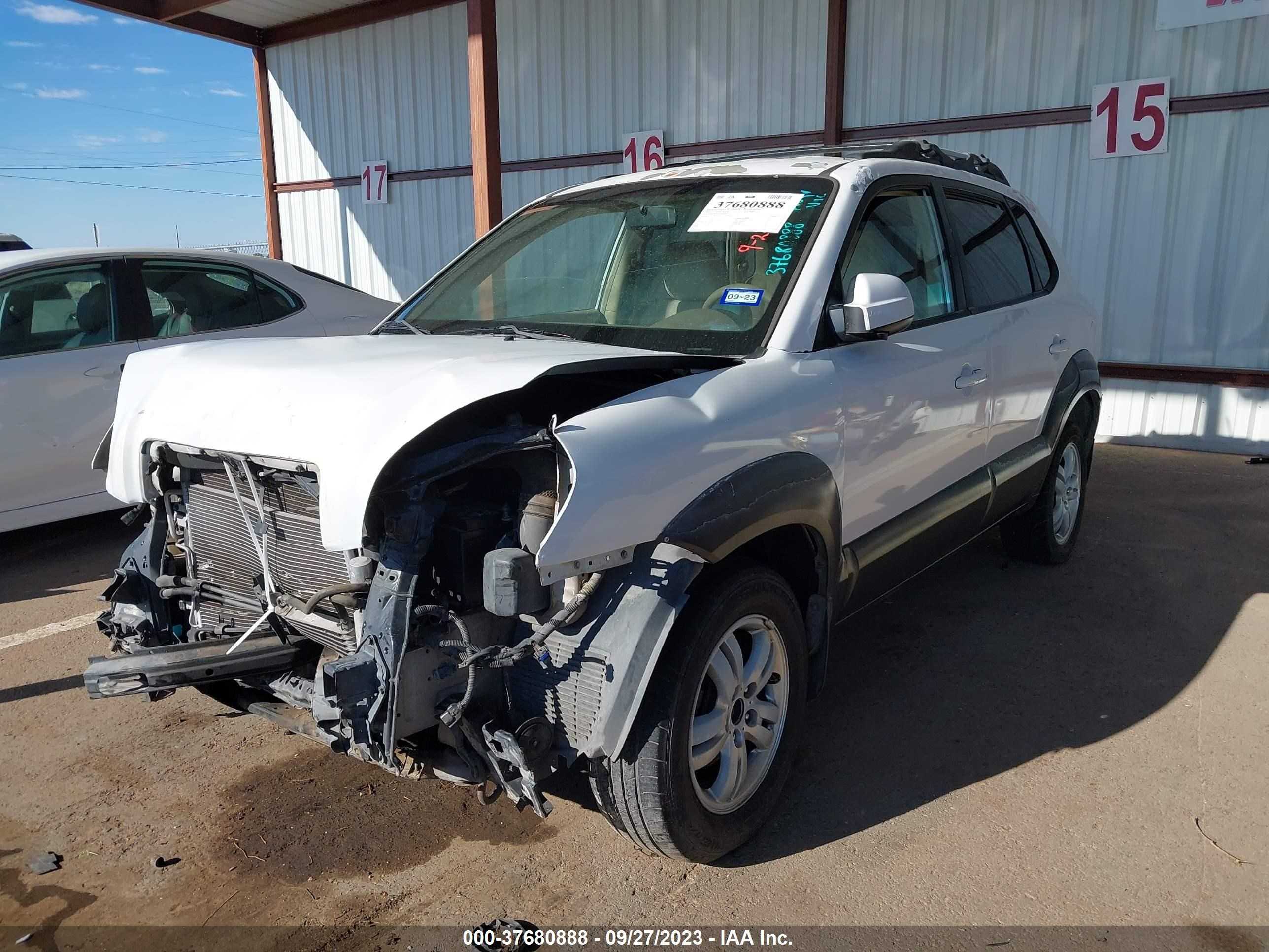 Photo 1 VIN: KM8JN12D97U584666 - HYUNDAI TUCSON 