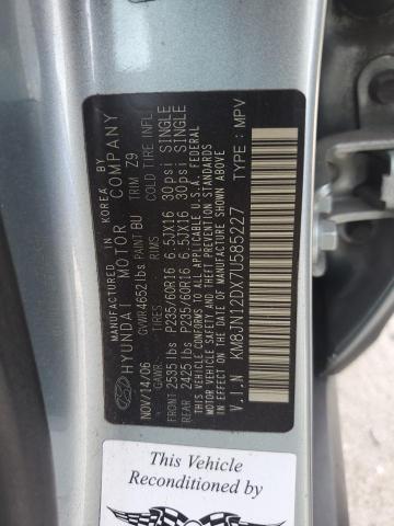 Photo 12 VIN: KM8JN12DX7U585227 - HYUNDAI TUCSON 