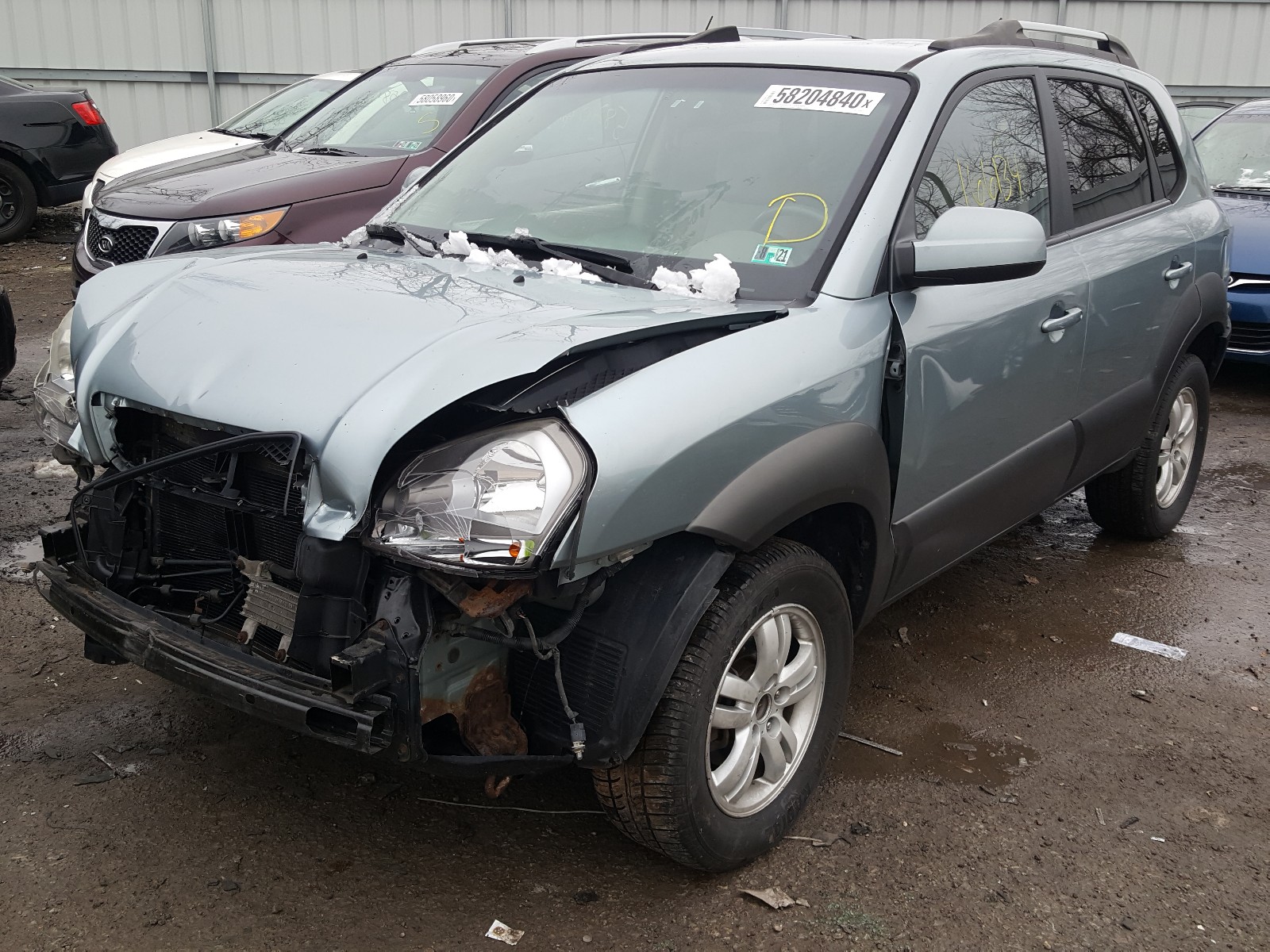 Photo 1 VIN: KM8JN72D28U759893 - HYUNDAI TUCSON SE 