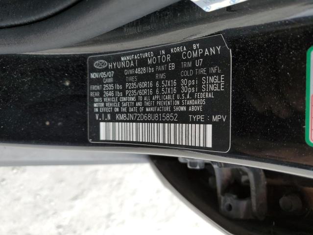 Photo 13 VIN: KM8JN72D68U815852 - HYUNDAI TUCSON 