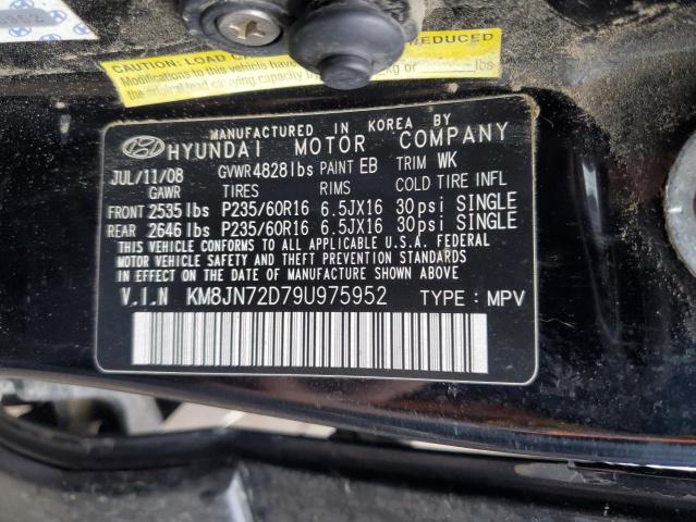 Photo 12 VIN: KM8JN72D79U975952 - HYUNDAI TUCSON 