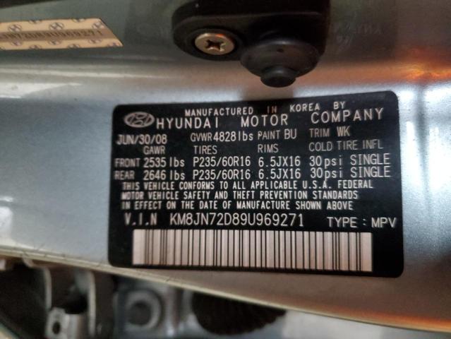 Photo 11 VIN: KM8JN72D89U969271 - HYUNDAI TUCSON 