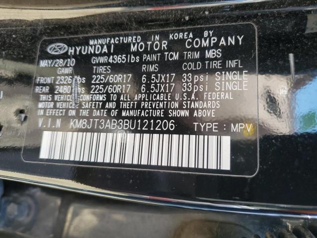 Photo 11 VIN: KM8JT3AB3BU121206 - HYUNDAI TUCSON 