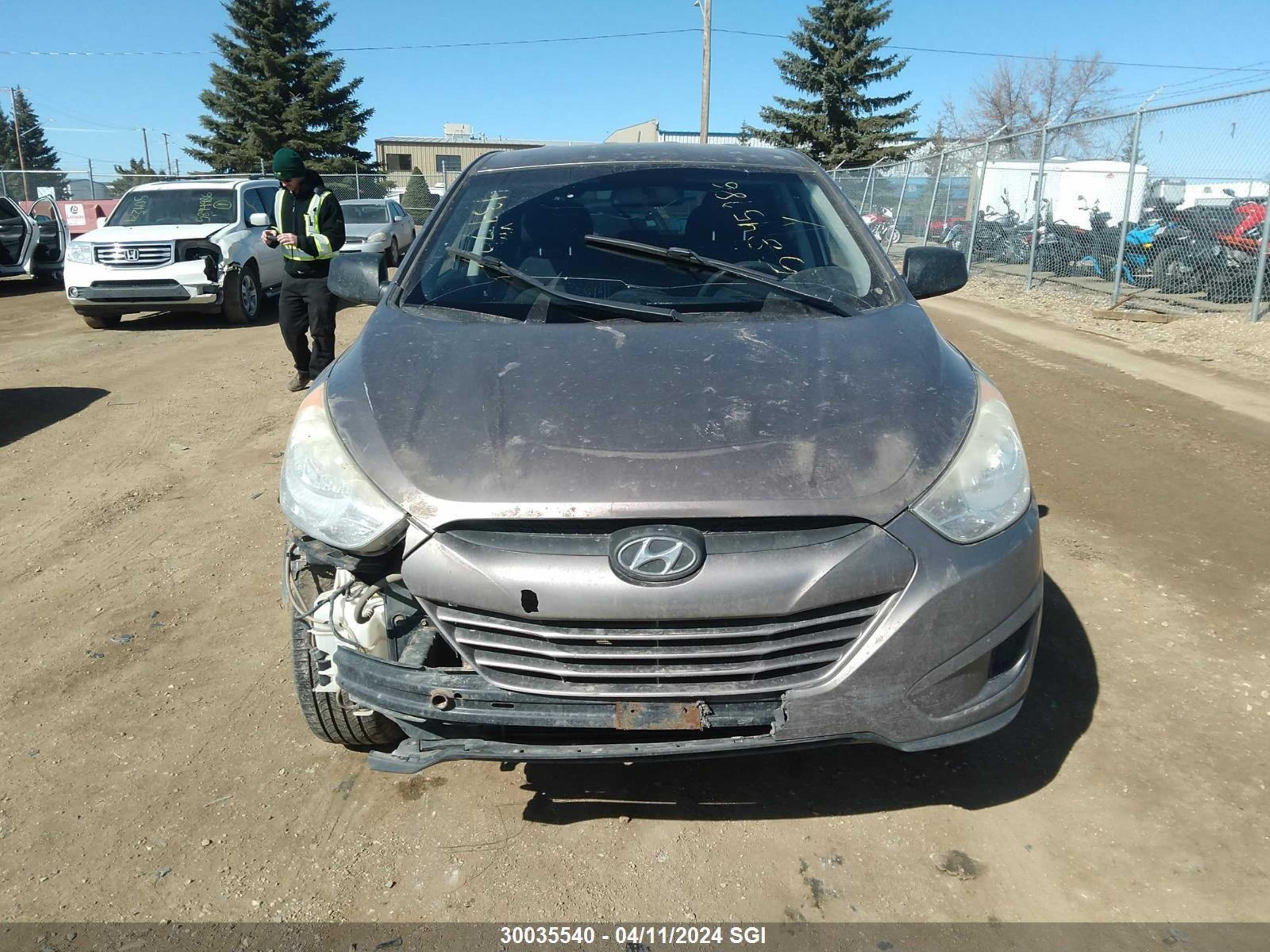 Photo 11 VIN: KM8JT3AB7CU439797 - HYUNDAI TUCSON 