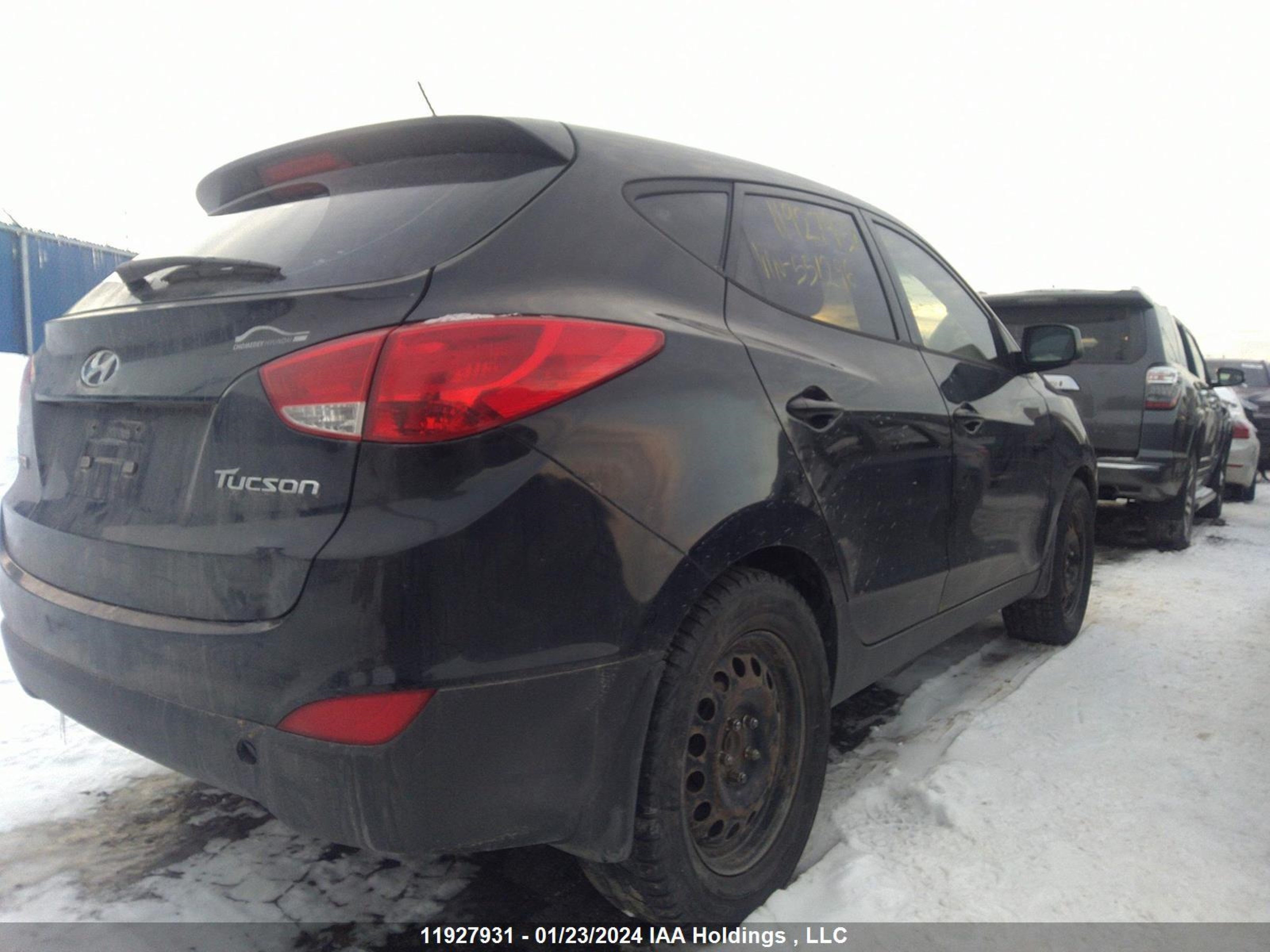 Photo 3 VIN: KM8JT3AC5DU551296 - HYUNDAI TUCSON 