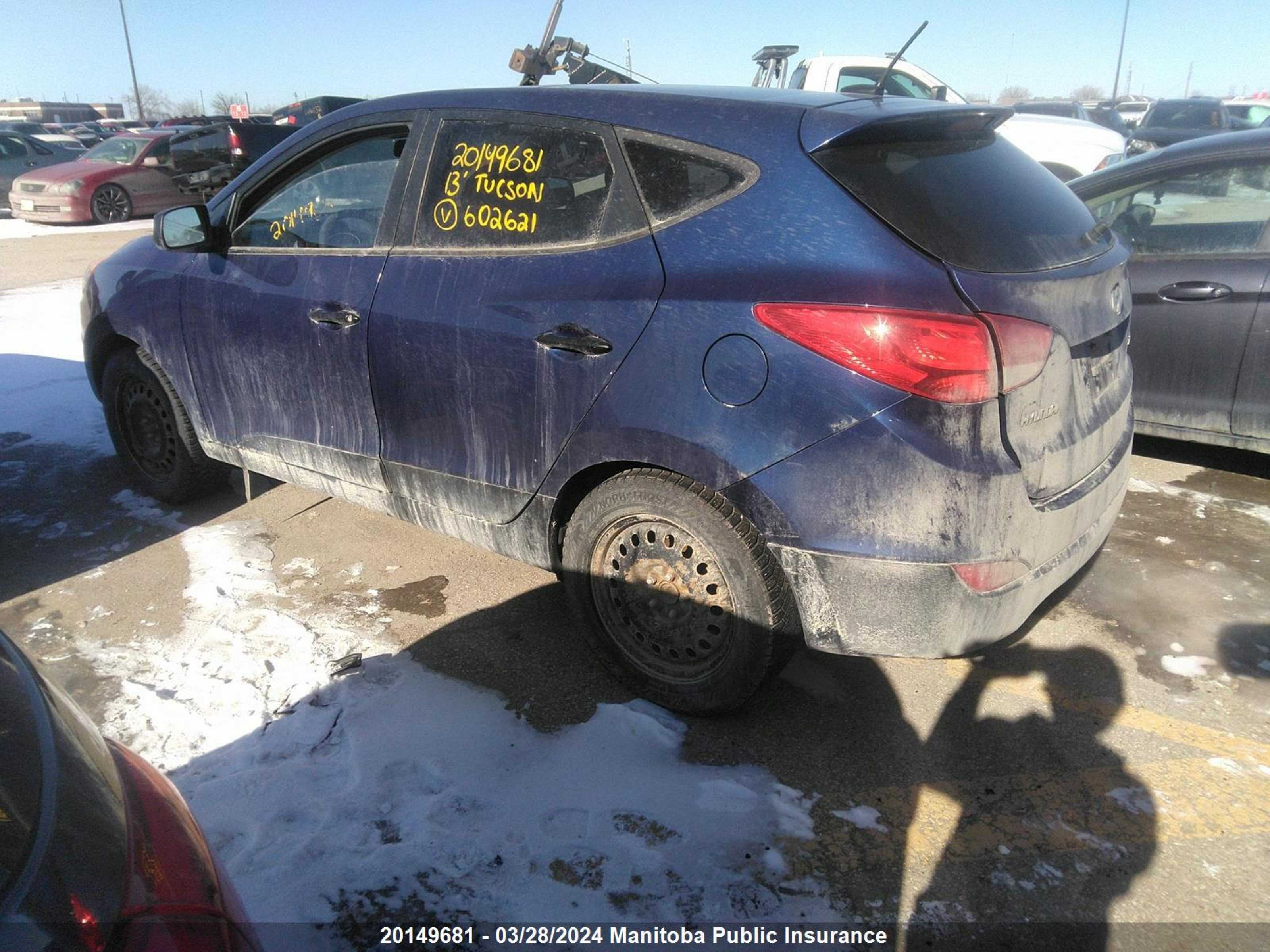 Photo 2 VIN: KM8JT3AC5DU602621 - HYUNDAI TUCSON 