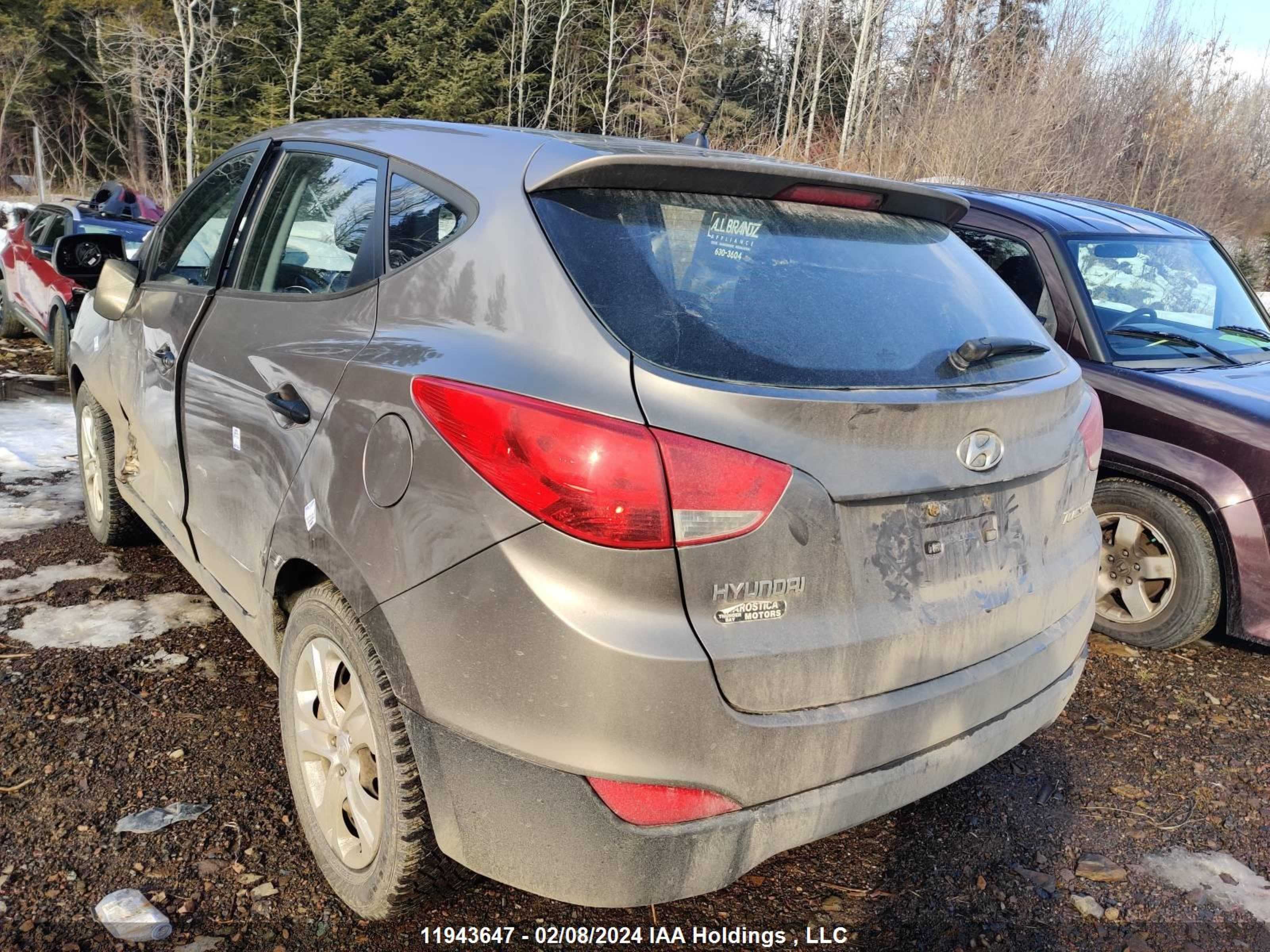 Photo 3 VIN: KM8JT3ACXCU327634 - HYUNDAI TUCSON 