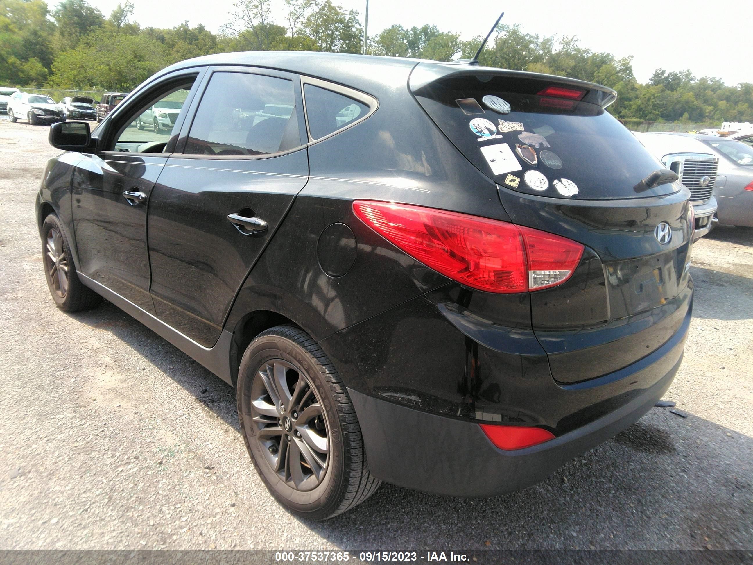 Photo 2 VIN: KM8JT3AF2FU052968 - HYUNDAI TUCSON 