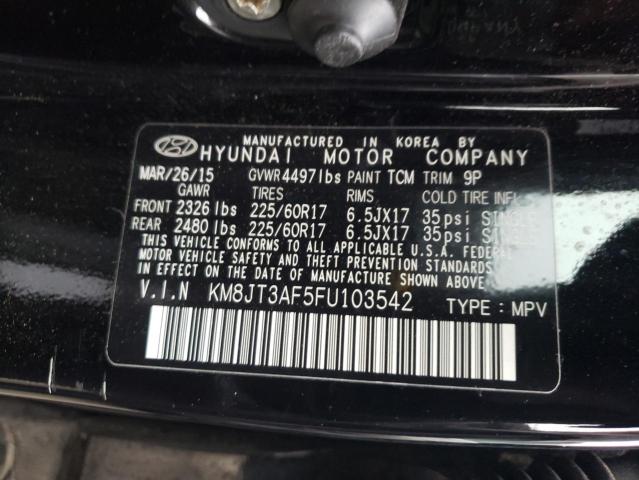 Photo 9 VIN: KM8JT3AF5FU103542 - HYUNDAI TUCSON GLS 