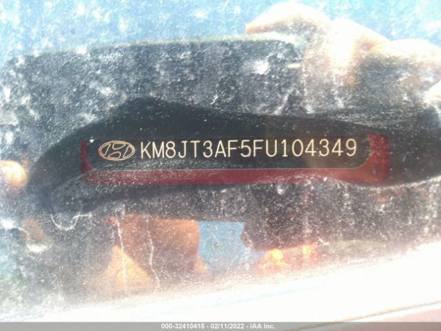 Photo 8 VIN: KM8JT3AF5FU104349 - HYUNDAI TUCSON 