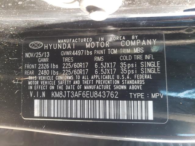 Photo 13 VIN: KM8JT3AF6EU843762 - HYUNDAI TUCSON GLS 