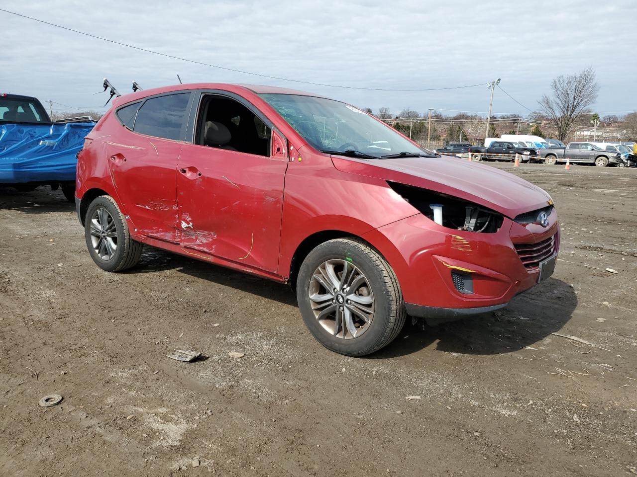 Photo 3 VIN: KM8JT3AF8FU084825 - HYUNDAI TUCSON 