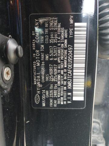 Photo 9 VIN: KM8JTCAF0EU950497 - HYUNDAI TUCSON GLS 