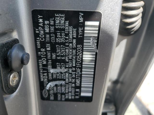 Photo 11 VIN: KM8JTCAF1FU052038 - HYUNDAI TUCSON GLS 