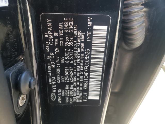 Photo 9 VIN: KM8JTCAFXFU108526 - HYUNDAI TUCSON GLS 