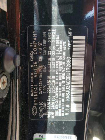 Photo 12 VIN: KM8JU3AC0BU172880 - HYUNDAI TUCSON GLS 