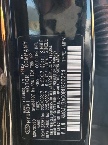 Photo 11 VIN: KM8JU3AC0BU203254 - HYUNDAI TUCSON 