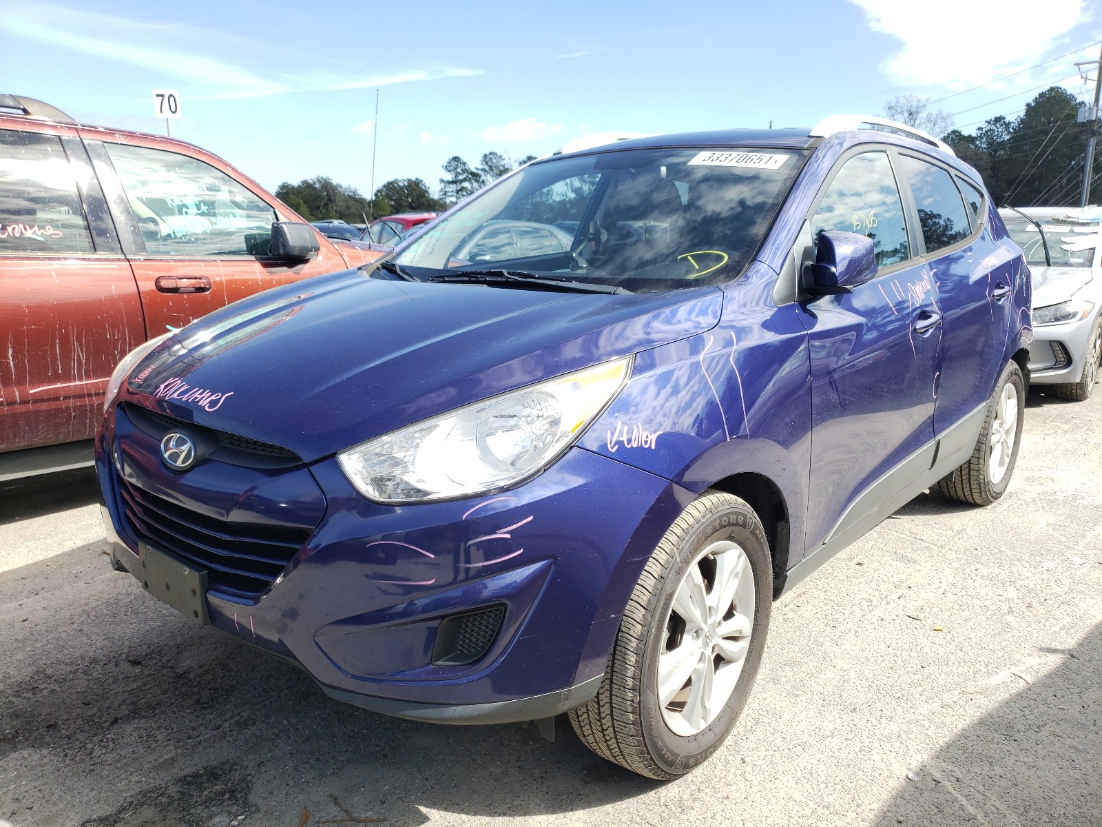 Photo 1 VIN: KM8JU3AC0BU229000 - HYUNDAI TUCSON GLS 