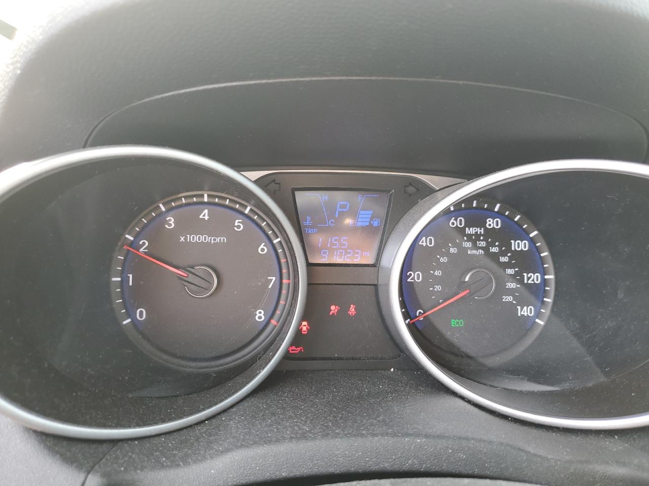 Photo 8 VIN: KM8JU3AC0DU560419 - HYUNDAI TUCSON 