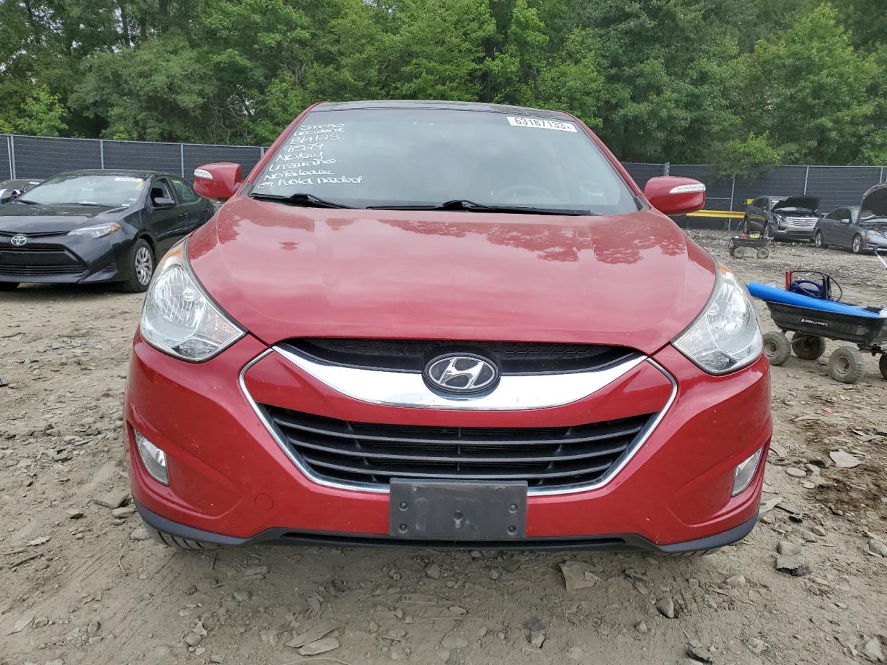 Photo 4 VIN: KM8JU3AC0DU675456 - HYUNDAI TUCSON 