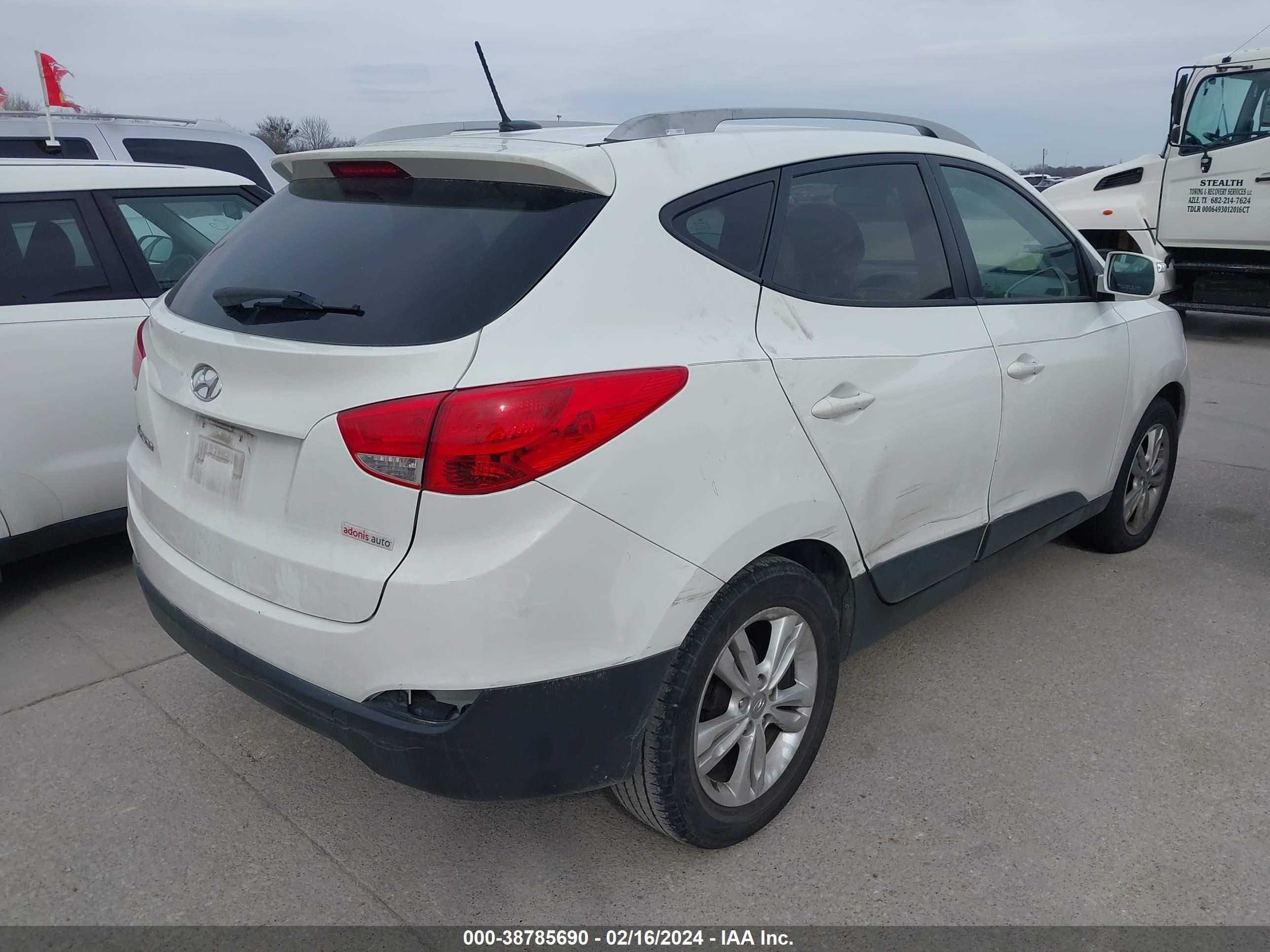 Photo 3 VIN: KM8JU3AC0DU726051 - HYUNDAI TUCSON 