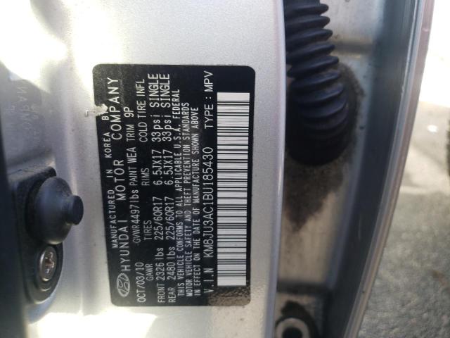 Photo 9 VIN: KM8JU3AC1BU185430 - HYUNDAI TUCSON GLS 