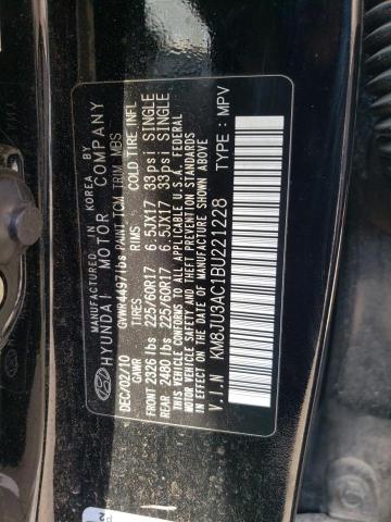 Photo 11 VIN: KM8JU3AC1BU221228 - HYUNDAI TUCSON GLS 