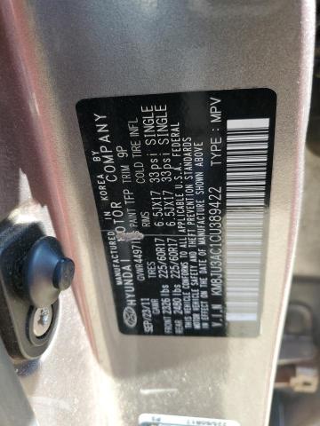 Photo 11 VIN: KM8JU3AC1CU389422 - HYUNDAI TUCSON 