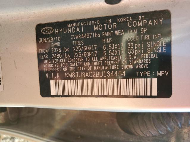 Photo 11 VIN: KM8JU3AC2BU134454 - HYUNDAI TUCSON GLS 