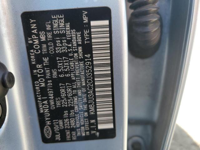 Photo 12 VIN: KM8JU3AC2CU352914 - HYUNDAI TUCSON GLS 