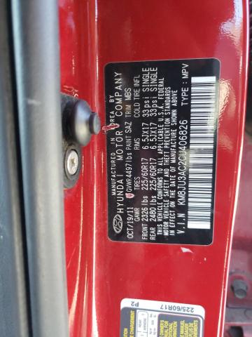 Photo 9 VIN: KM8JU3AC2CU406826 - HYUNDAI TUCSON GLS 