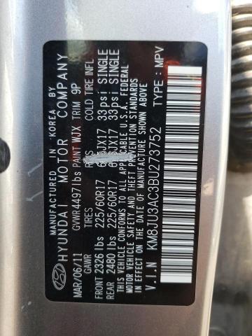 Photo 9 VIN: KM8JU3AC3BU273752 - HYUNDAI TUCSON GLS 