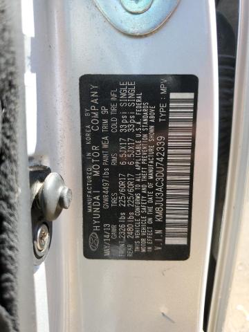 Photo 11 VIN: KM8JU3AC3DU742339 - HYUNDAI TUCSON GLS 